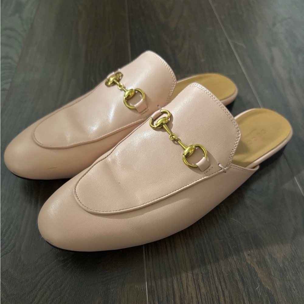 Gucci Princetown Leather Mules